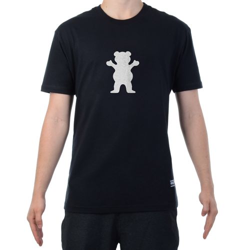 Camiseta Masculina Grizzly OG Bear PRETO-I25GRC01- -1-